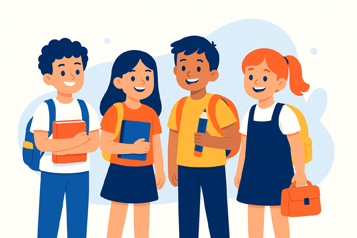 Students illustration